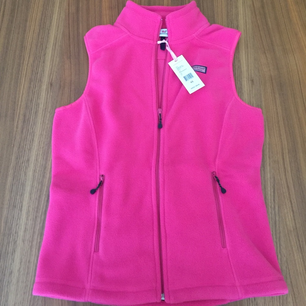 Vineyard Vines pink Westerly Vest - Picture 1 of 3