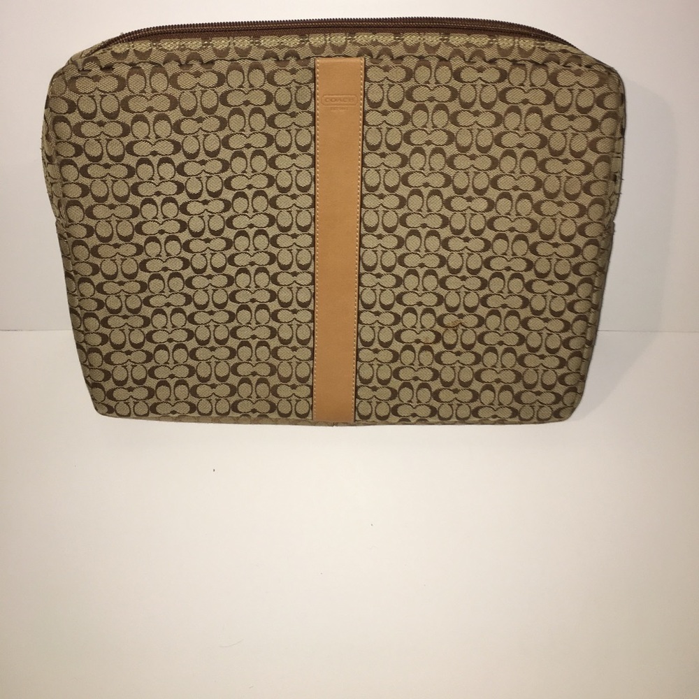 Coach laptop case