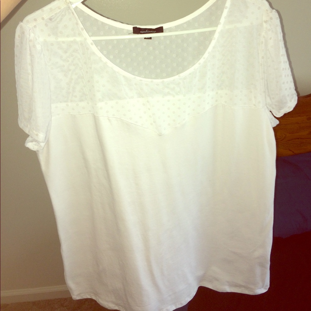 A nice simple white blouse