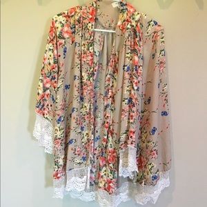 Floral Kimono