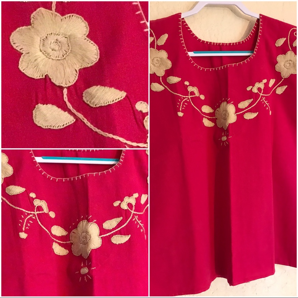 Handmade Mexican blouses