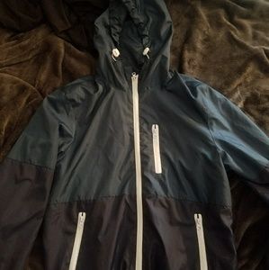 Blue & Dark Blue Windbreaker