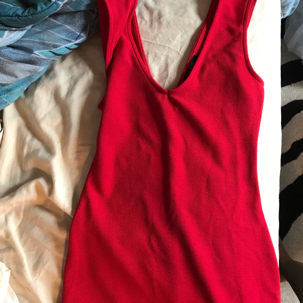 Beautiful red bodycon