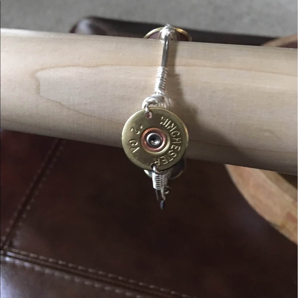 Homemade shotgun shell bracelet ❤️