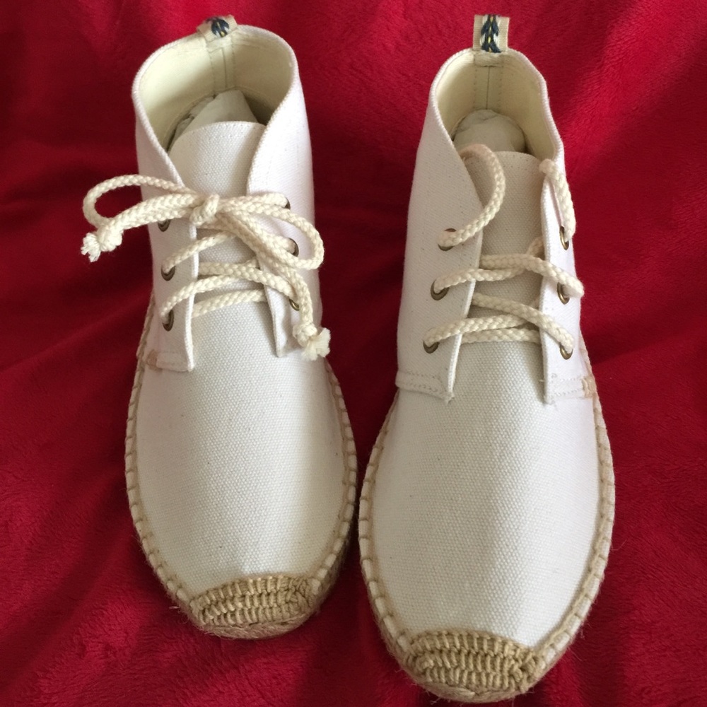 LAST ONE🎈NEW🕊 SOLUDOS ESPADRILLE WEDGE BOOTIE - Picture 4 of 8
