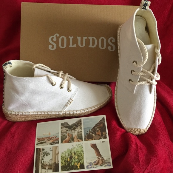 LAST ONE🎈NEW🕊 SOLUDOS ESPADRILLE WEDGE BOOTIE - Picture 3 of 8