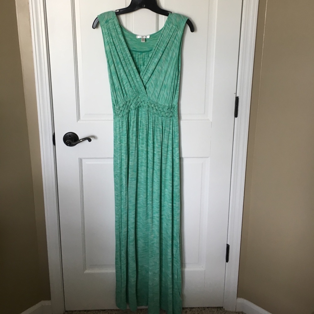 🏝Light teal maxi dress!!