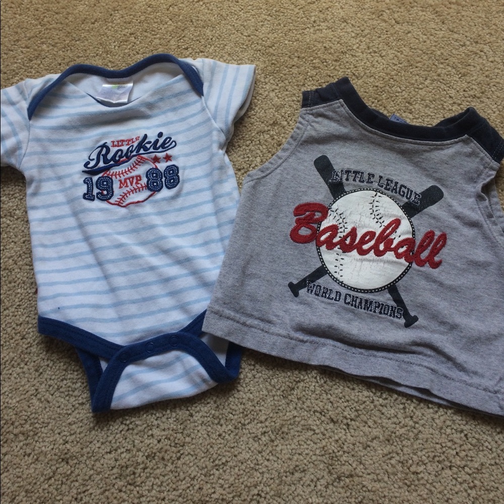 0-3m Baseball Clothing