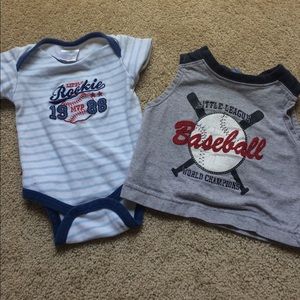 0-3m Baseball Clothing