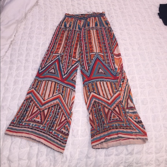 Angie Pants - Stretchy patterned pants