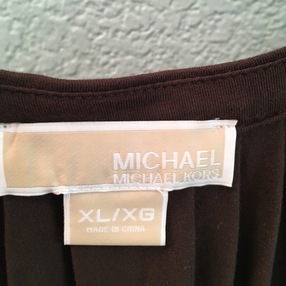 Michael Kors studded pleated top - Picture 4 of 4