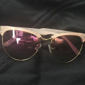 Rose gold Sun glasses