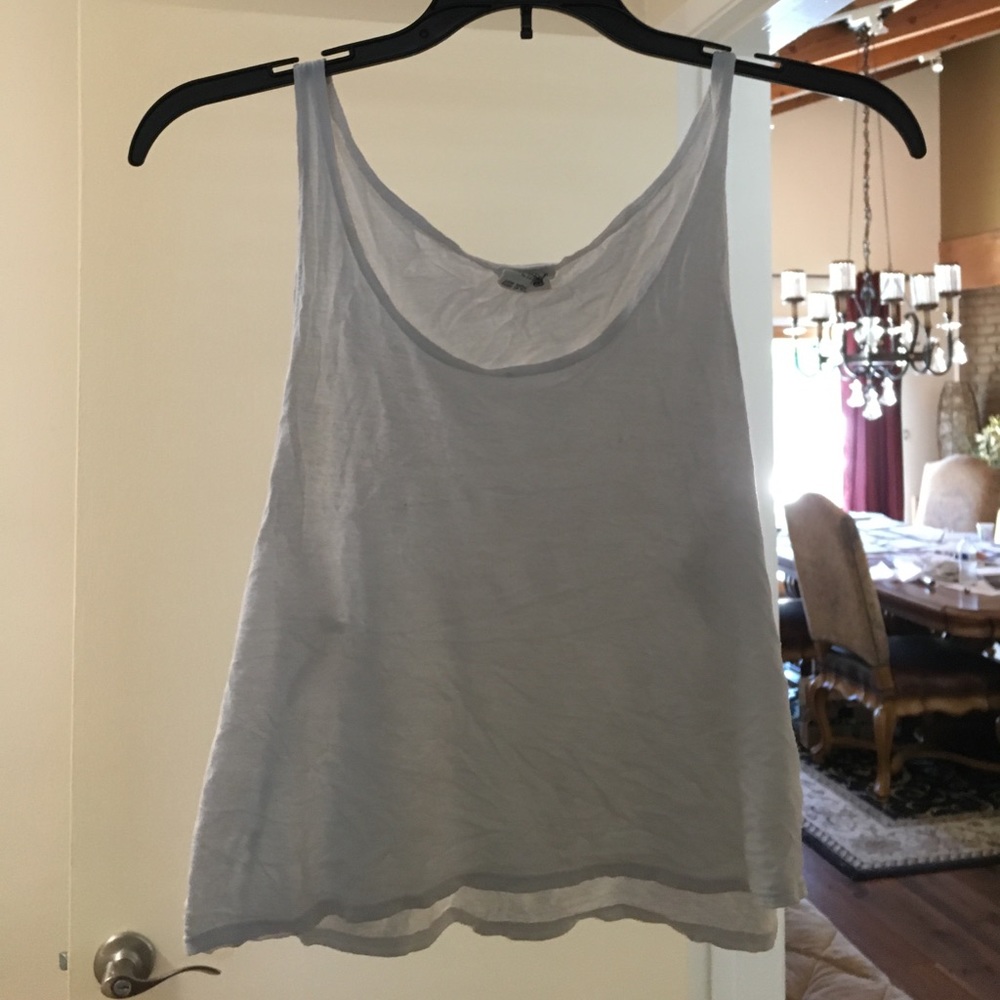 White crop tank