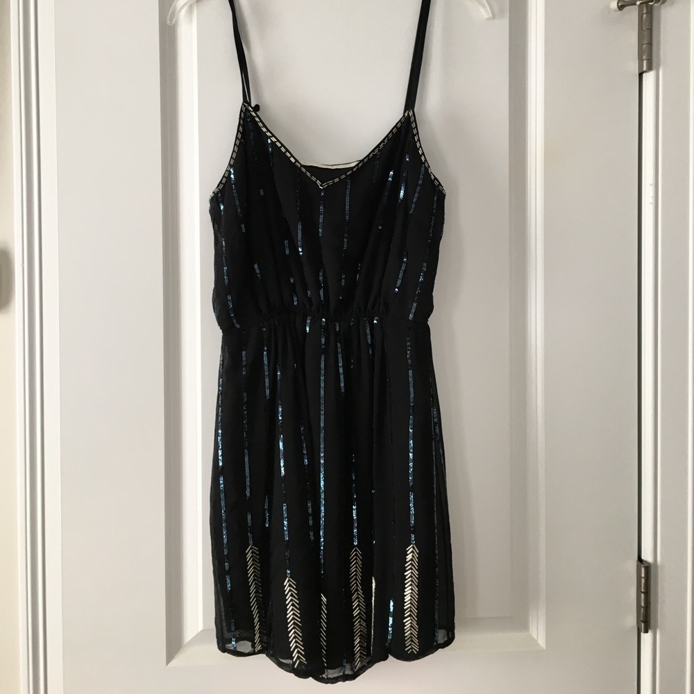 Cynthia Vincent little black dress, size S