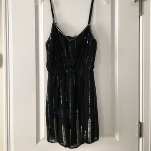 Cynthia Vincent little black dress, size S