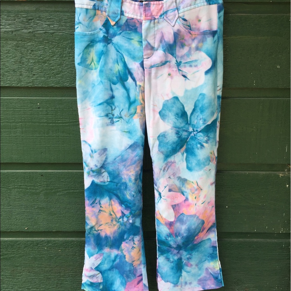 Rampage floral pants