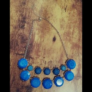 Chunky Blue Necklace
