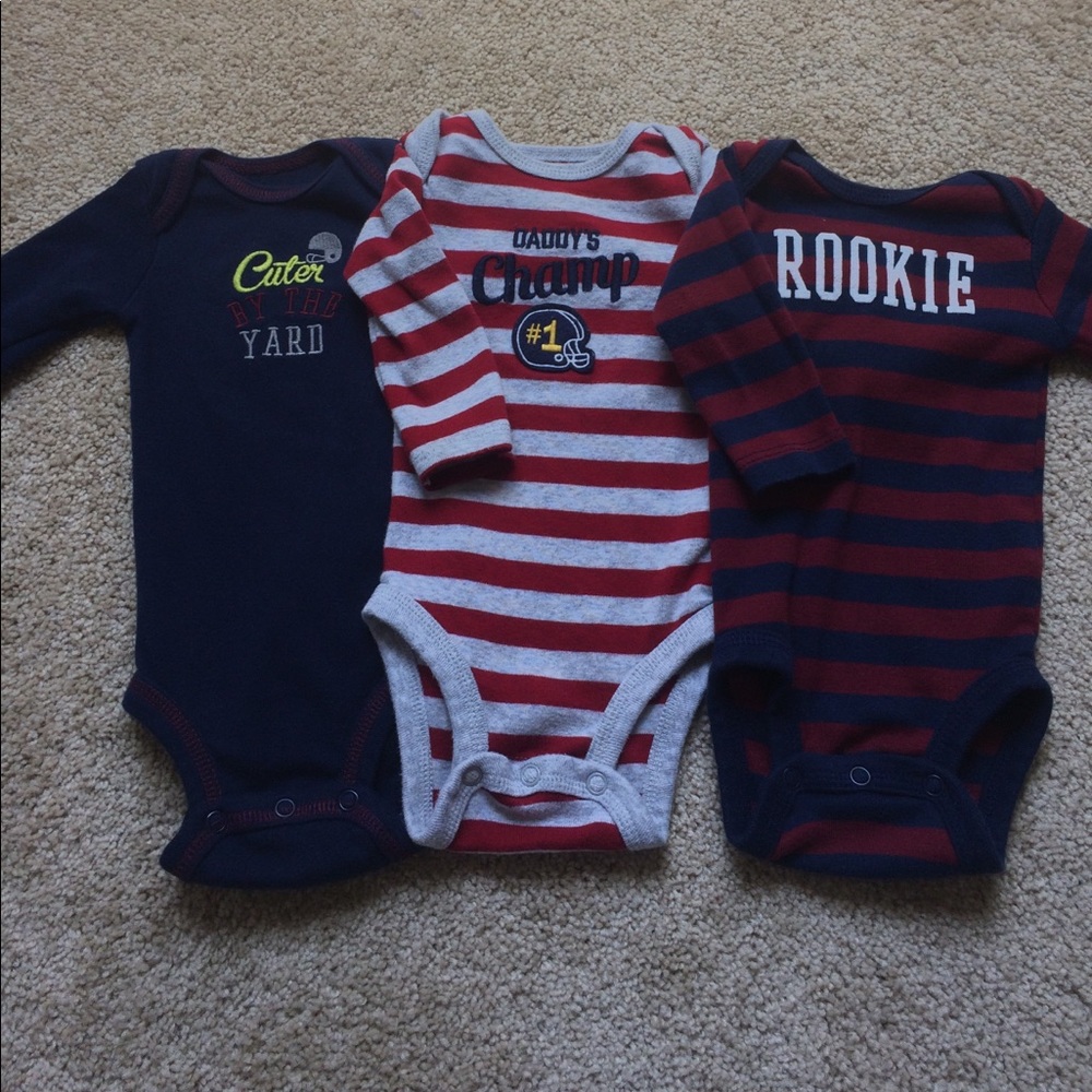 3m Football Onesie Set