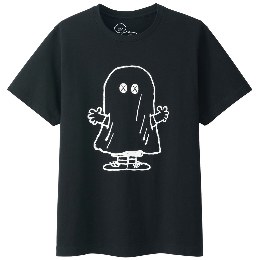 🎁KAWS X PEANUTS SHORT-SLEEVE GHOST T-SHIRT