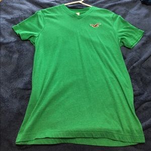 Green Hollister V-neck