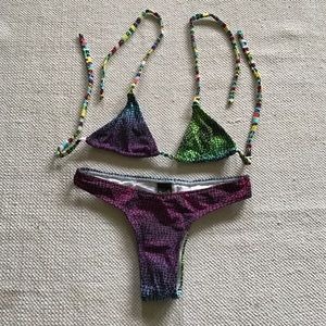Brazilian bikini set.