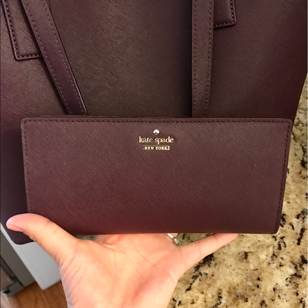 Kate Spade tote and wallet - Picture 3 of 4