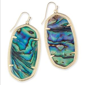 Kendra Scott Danielle earrings in Abalone & gold