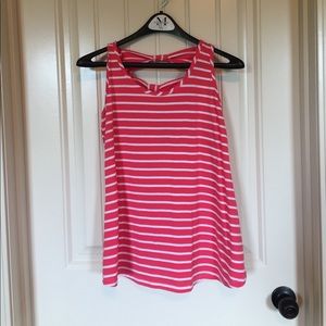 Pink + White Tank • S/M