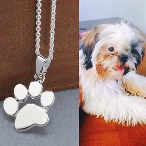 SILVER PAW 🐾 NECKLACE