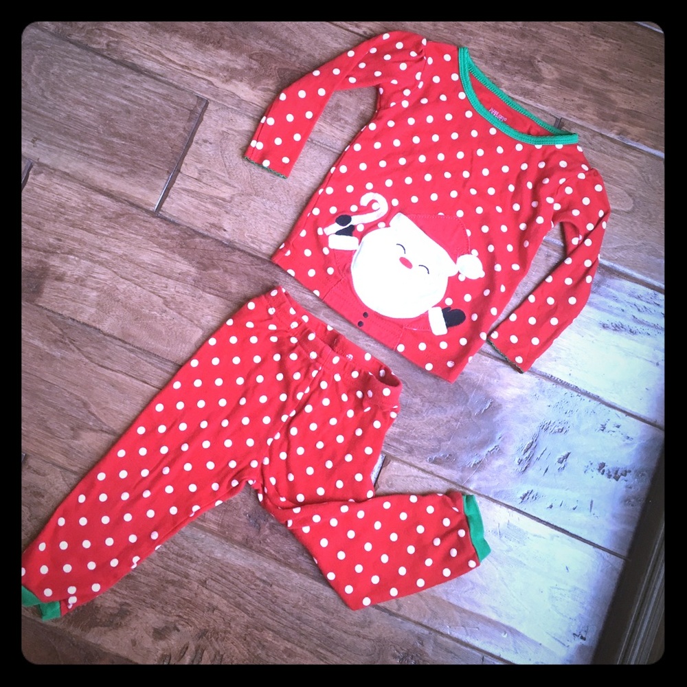 12 month Christmas pajamas