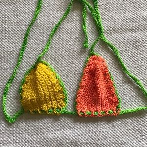 Crotchet bikini top