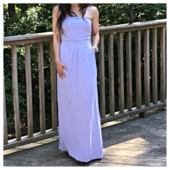 🆕 heather grey tube dress LAST ONE CLEARANCE - Picture 3 of 3