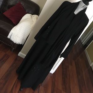 Black Abaya with matching scarf. Ramadan wear