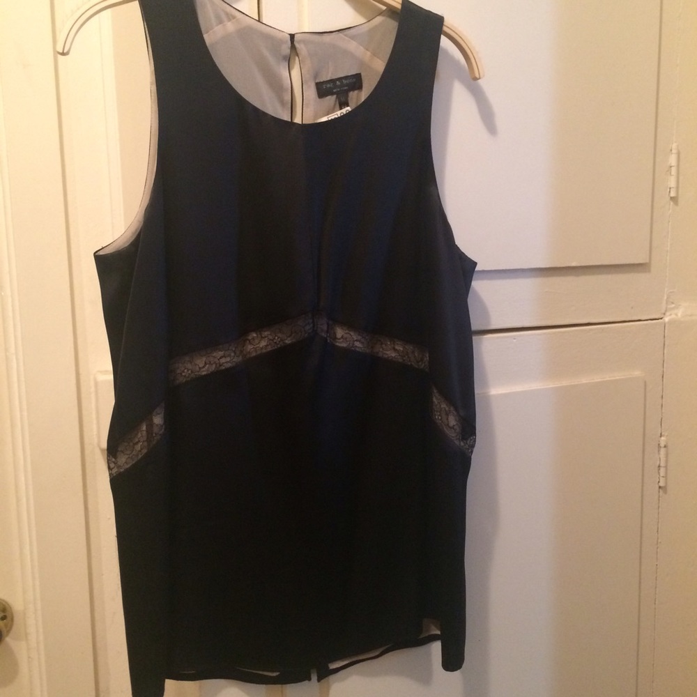 Rag and bone super soft silk tank