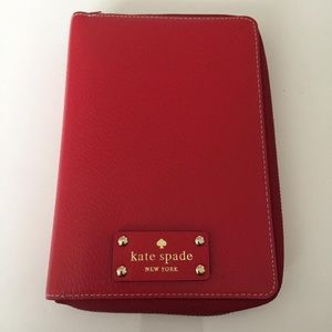 Kate Spade Red Wellesley Planner
