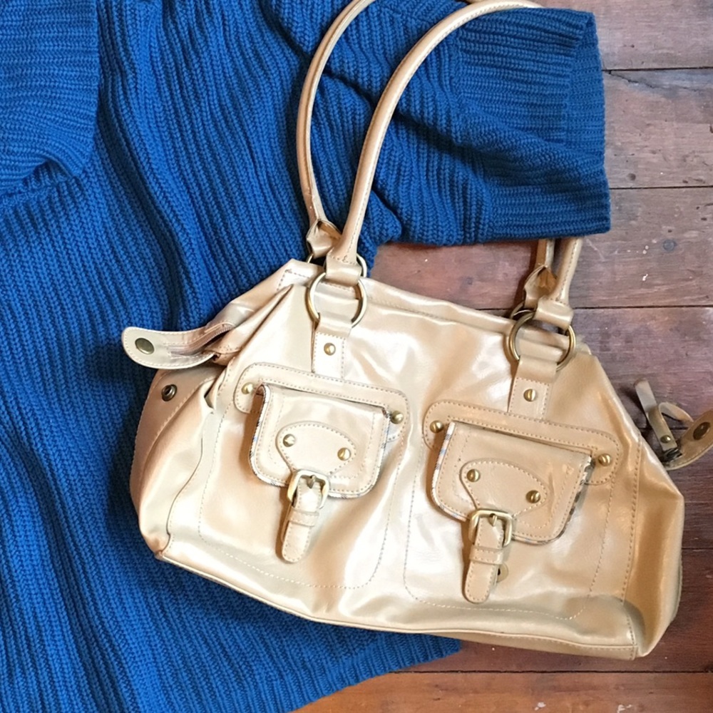Tan purse