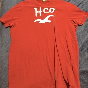 Red Hollister shirt