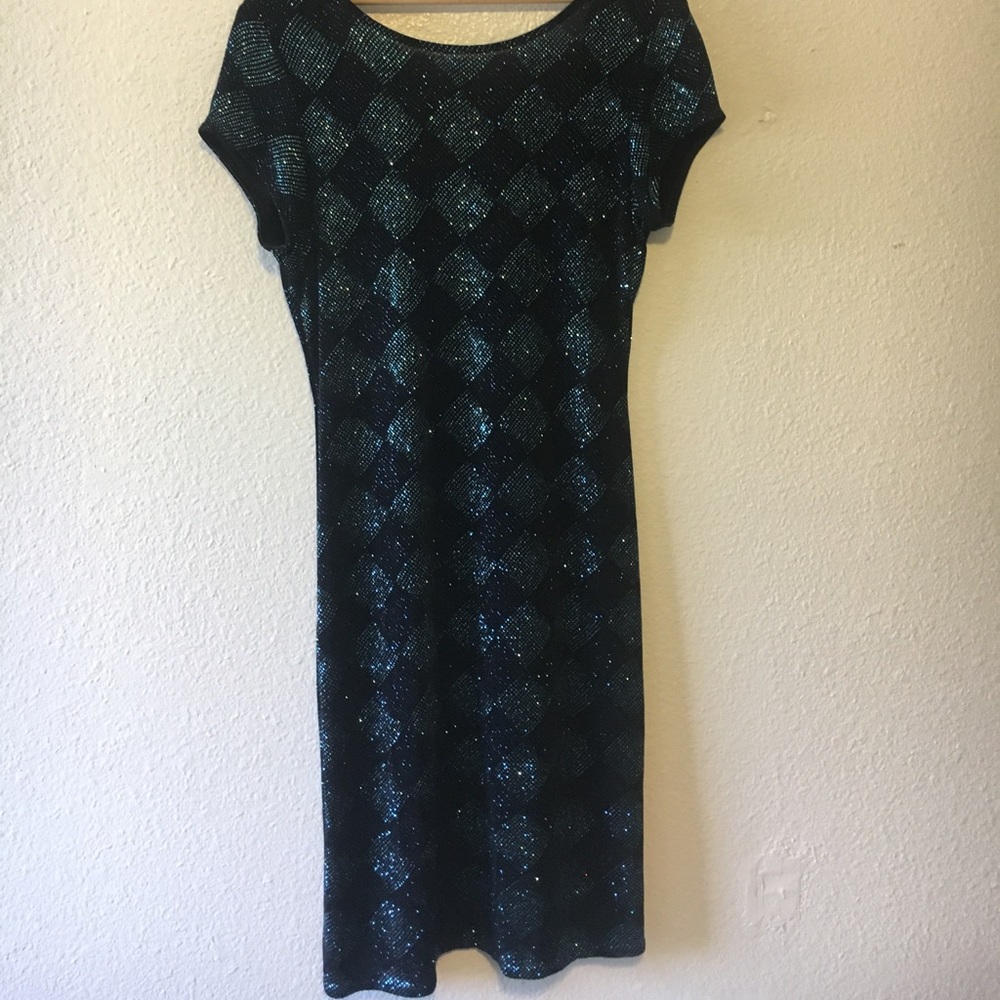 Vintage bodycon sparkle dress 10