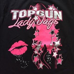 Top Gun Lady Jags Cheer Shirt