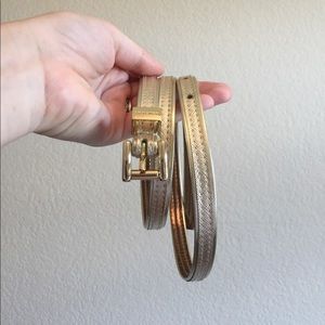 Michael Kors gold belt