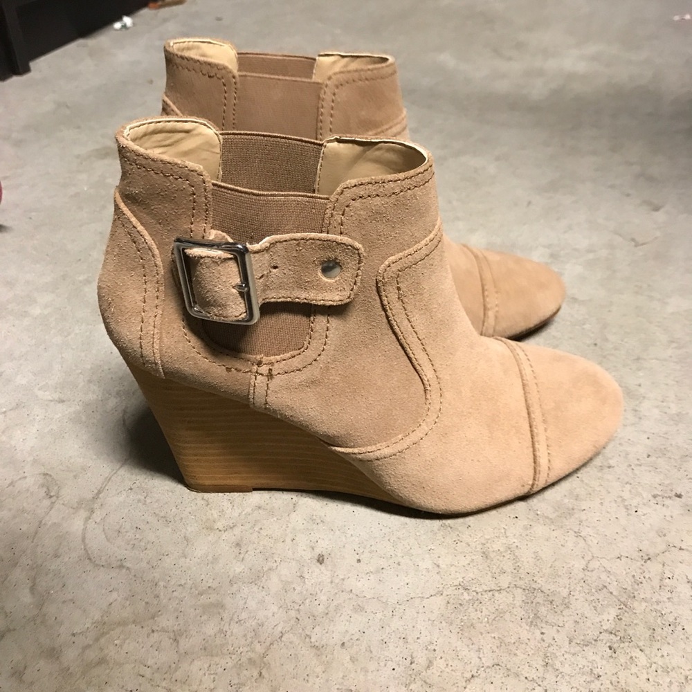 Sole society wedge booties