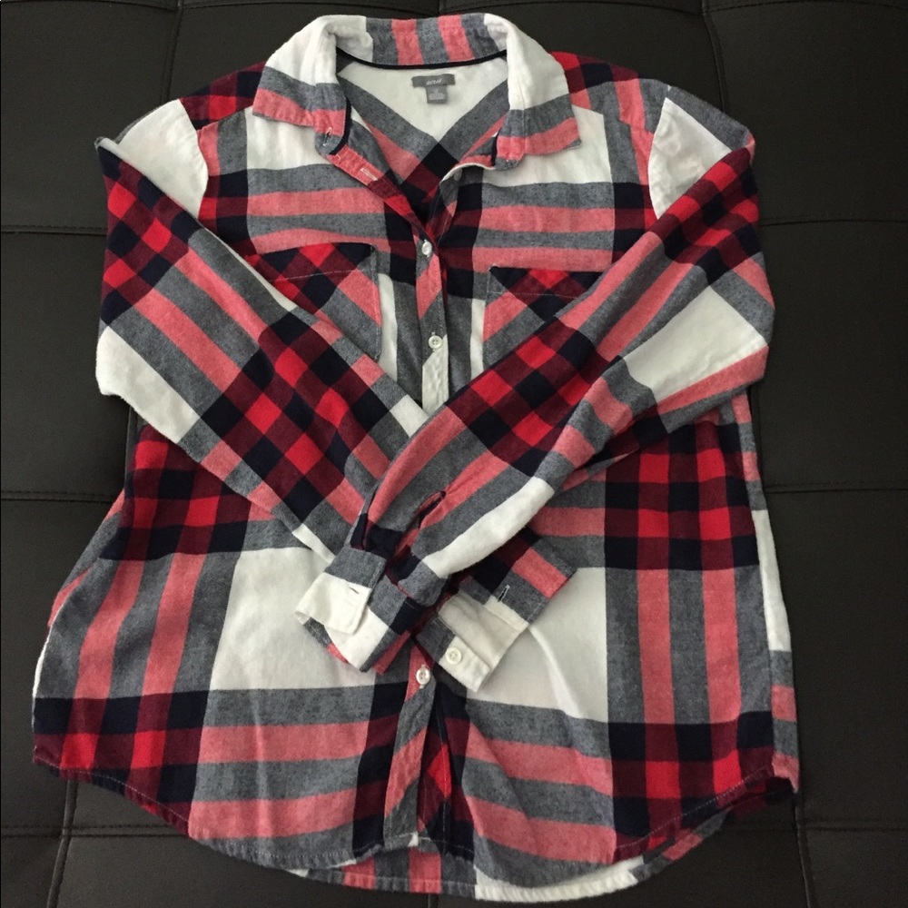 Aerie Flannel Button Down Shirt