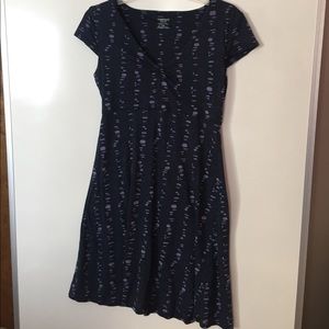 LAST NIGHT AVAILABLE-blue travel dress