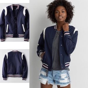 Cyber Monday deal! AEO bomber jacket NWT Large