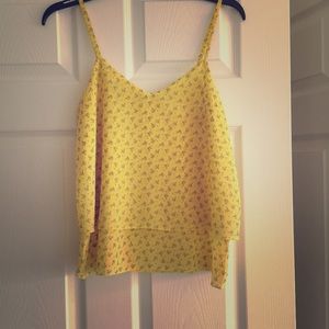 Yellow tank top