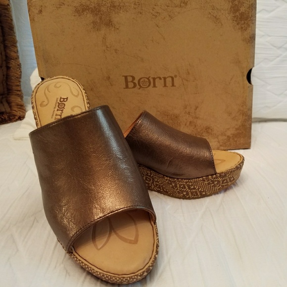 34 off Born Shoes BORN NEW Tilda woven sandals BRONZE from M's