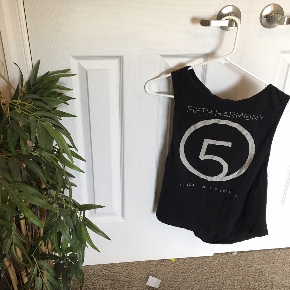 Cut Out Back // Fifth Harmony Tank