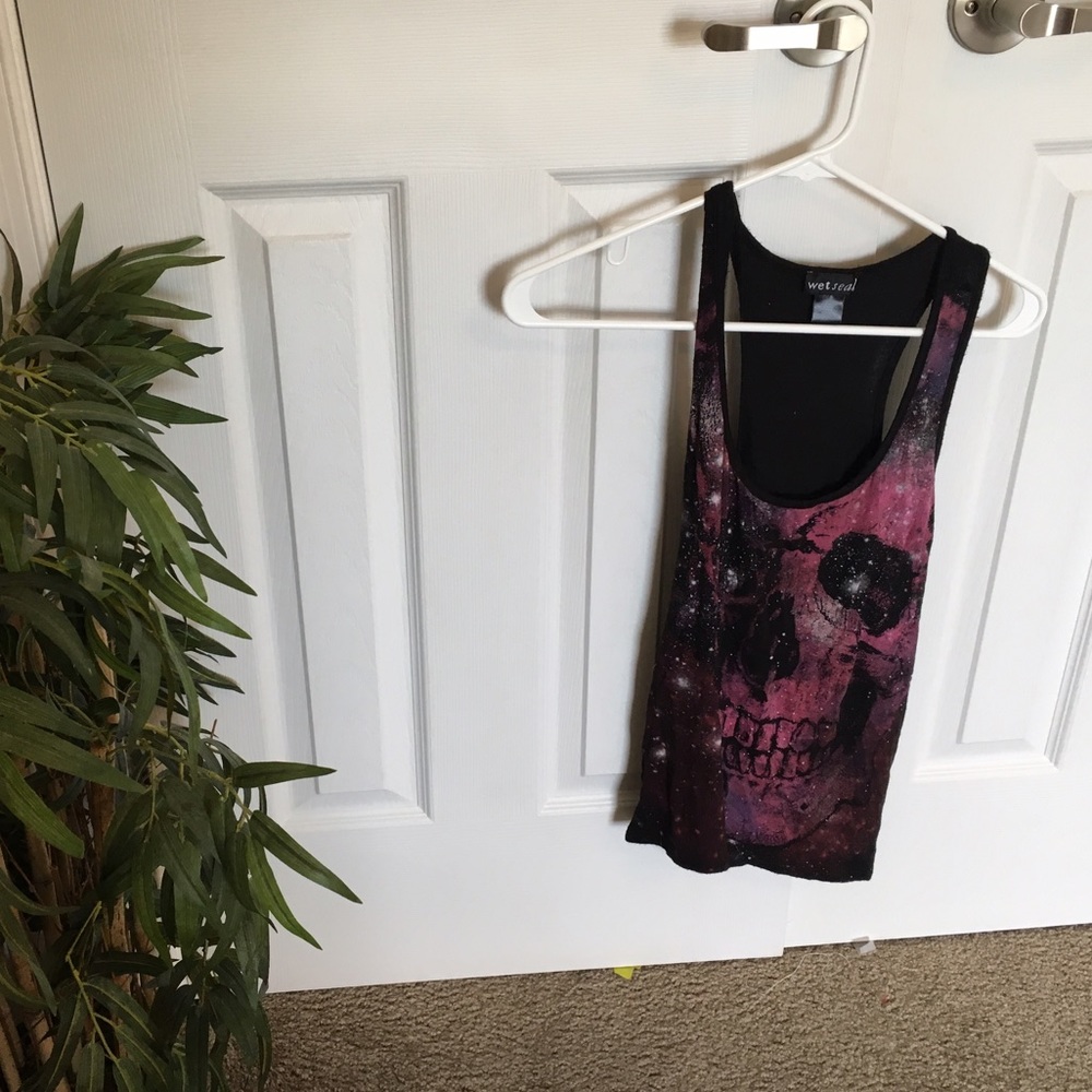 Galaxy Skull Tank