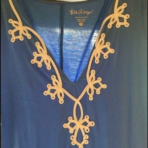 Lilly Pulitzer Short Sleeve Cotton Dress