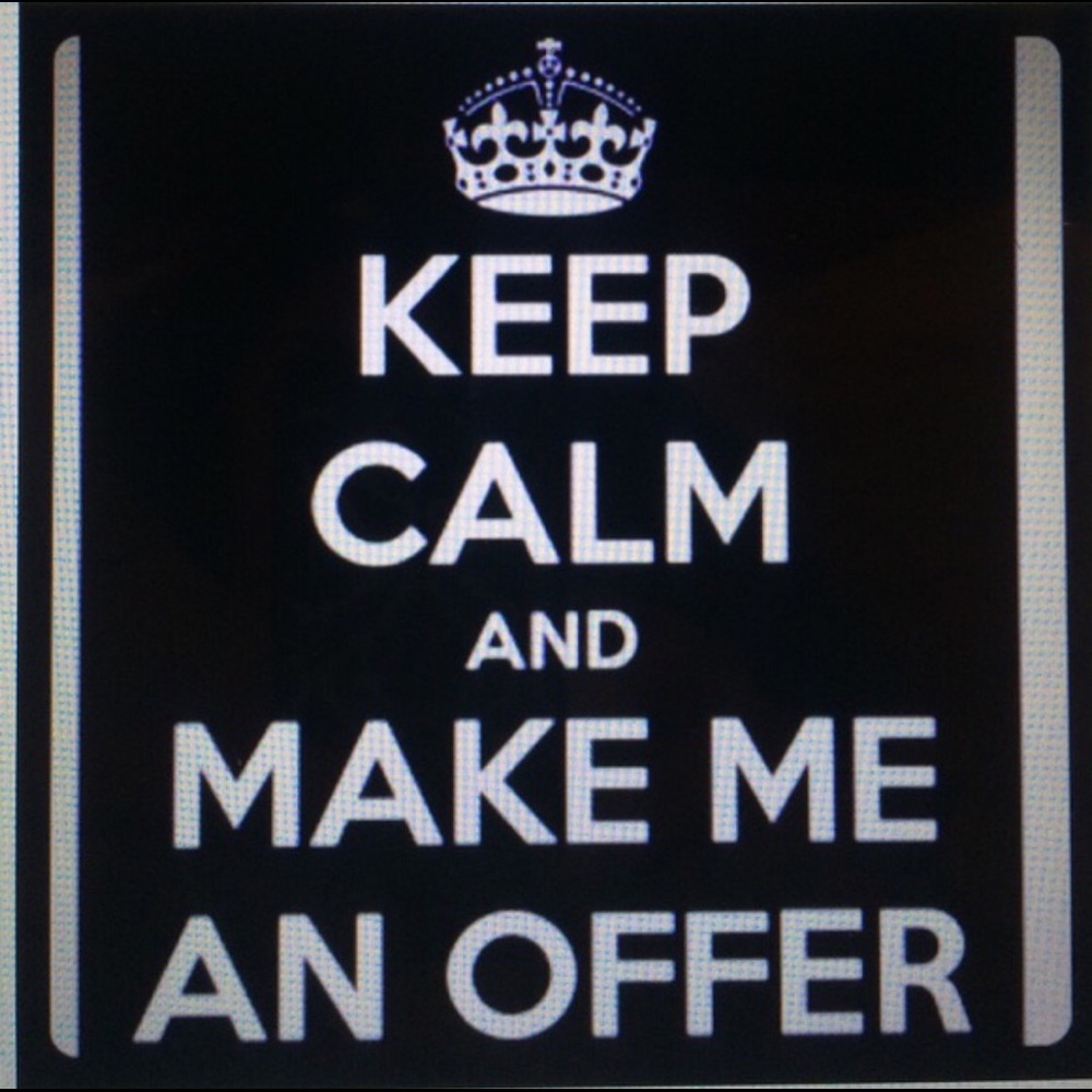 Bring some offers!💜